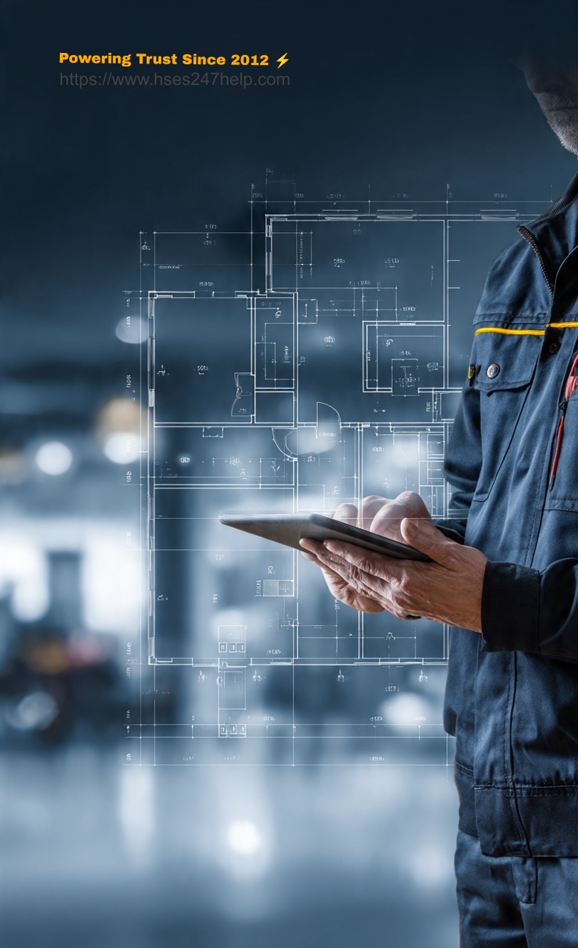 HSES team discussing a project